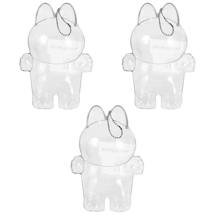 For Labubu V1 V2 Transparent Protective Cover