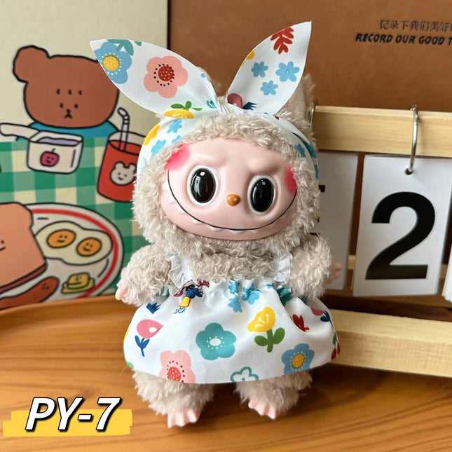 Doll Halter Skirt Clothing Set Doll Accessories Gift