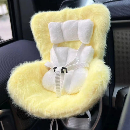 Carseat Safety Seat for Labubu Cute Doll Air Outlet