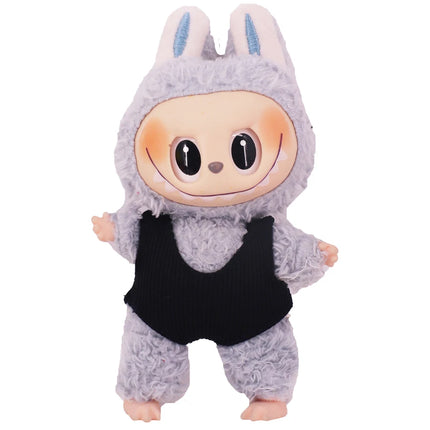 Doll Swimsuit+Glasses For labubu 17cm Plush Doll
