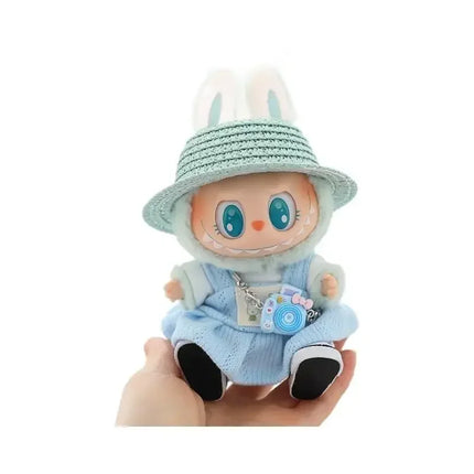 For 17cm Ropa Labubu v1/v2/v3 cloth Doll T-Shirt
