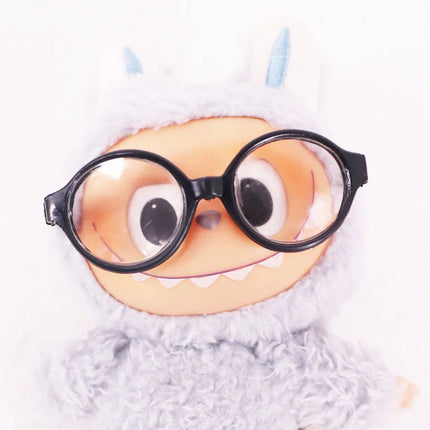 Doll Swimsuit+Glasses For labubu 17cm Plush Doll