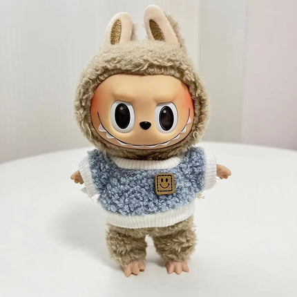 Cute Mini Plush Dolls Clothes Outfit Accessories Set