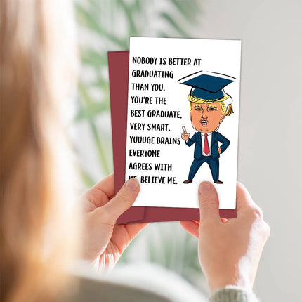 Funny Trump Theme Hilarious Greeting Card