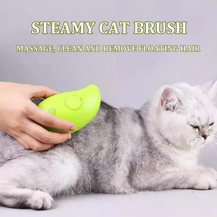 3 In1 Dog Steamer Brush