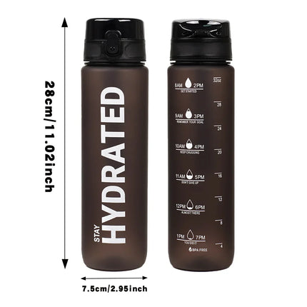 32oz Water Bottle Motivational Sport Water Bottle