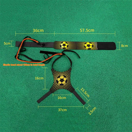 Football Ball Belt Adjustable Soccer Training Elastic Band