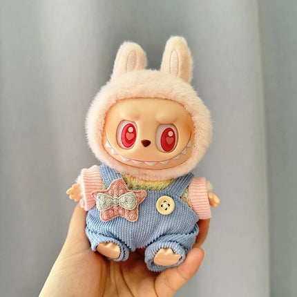 Cute Mini Plush Dolls Clothes Outfit Accessories Set