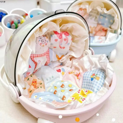 Labubu Baby Stroller Storage Box & Doll Decor