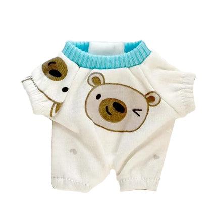 Labubu Silk Spotted Pajamas Set