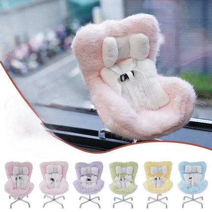 For Labubu Car Doll Safety Seat