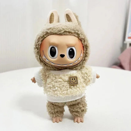 Cute Mini Plush Dolls Clothes Outfit Accessories Set