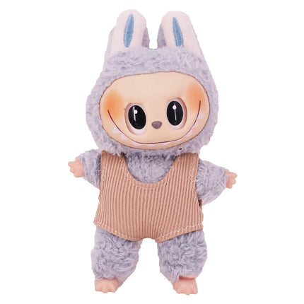 Doll Swimsuit+Glasses For labubu 17cm Plush Doll