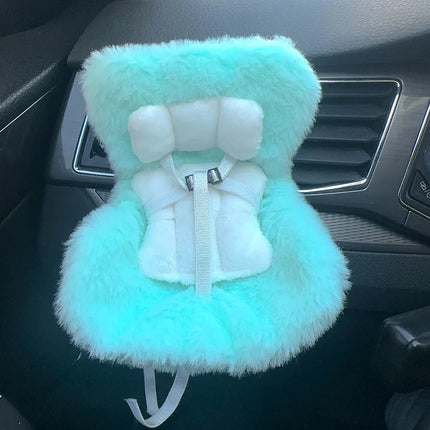 Carseat Safety Seat for Labubu Cute Doll Air Outlet
