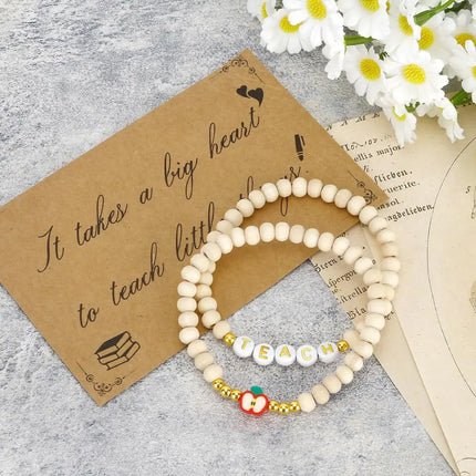 Teacher Gifts - Teacher Bracelets