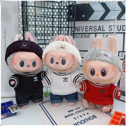 Labubu Doll Fashion Hoodie & Pants Set