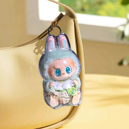 For Labubu V1 V2 Transparent Protective Cover
