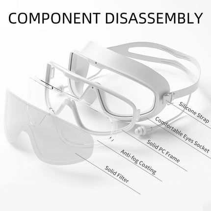 Big Frame Swimming Goggles