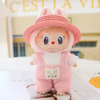 T Overalls Pink Hat / no doll