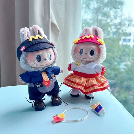 Work Uniform Set for Labubu
