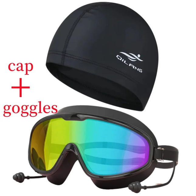 Silicone swim caps