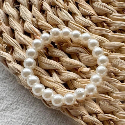 Swimsuit pearl round glasses