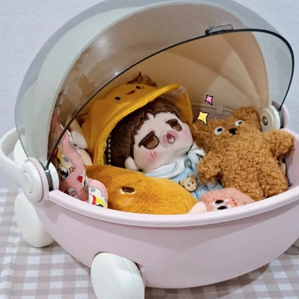 Labubu Baby Stroller Storage Box & Doll Decor