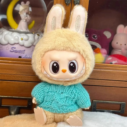 Labubu Doll Clothes Outfit Accessories For 15/17cm