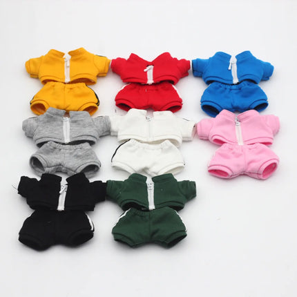 Fashion Sports Clothing for Labubu Doll Peaked Cap Suit