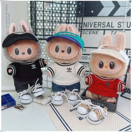 Labubu Doll Fashion Hoodie & Pants Set