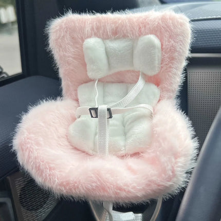 Car Doll Safety Seat for 17cm Labubu Cartoon Chair