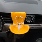 Yellow safety seat / no doll