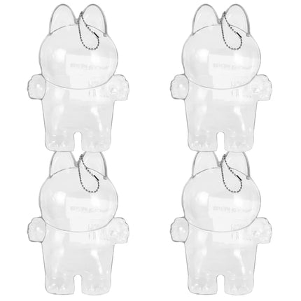 For Labubu V1 V2 Transparent Protective Cover