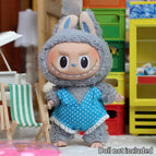 Blue Polka dot swims / no doll
