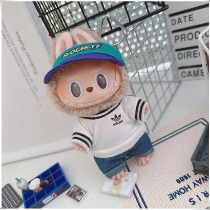 Labubu Doll Fashion Hoodie & Pants Set