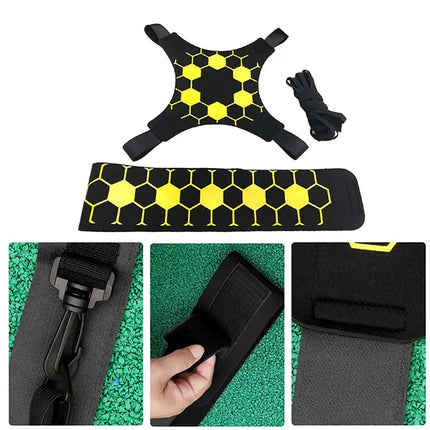 Football Ball Belt Adjustable Soccer Training Elastic Band