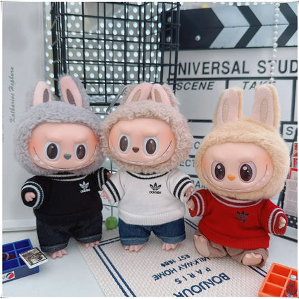 Labubu Doll Fashion Hoodie & Pants Set