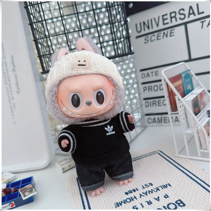Labubu Doll Fashion Hoodie & Pants Set