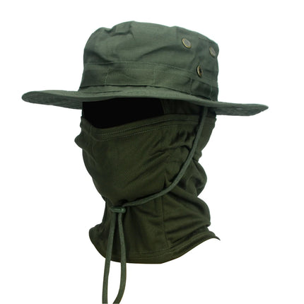 Camouflage Boonie Cap & Balaclava Set