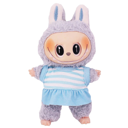 Doll Swimsuit+Glasses For labubu 17cm Plush Doll