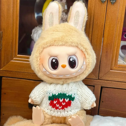 Labubu Doll Clothes Outfit Accessories For 15/17cm