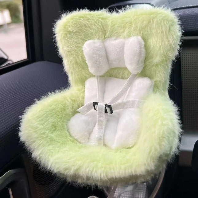 Carseat Safety Seat for Labubu Cute Doll Air Outlet