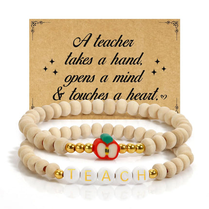 Teacher Gifts - Teacher Bracelets