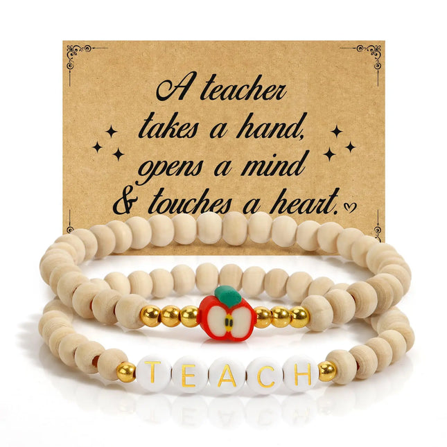 Teacher Gifts - Teacher Bracelets