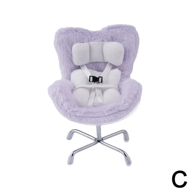 For Labubu Car Doll Safety Seat