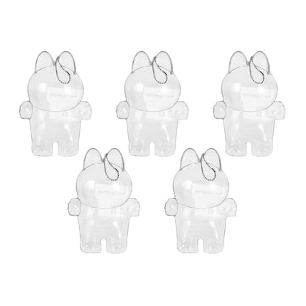 For Labubu V1 V2 Transparent Protective Cover