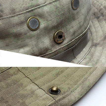 Camouflage Boonie Cap & Balaclava Set