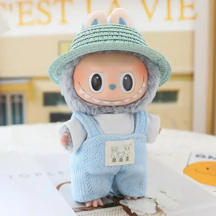 For 17cm Ropa Labubu v1/v2/v3 cloth Doll T-Shirt