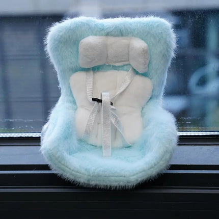For Labubu Car Doll Safety Seat