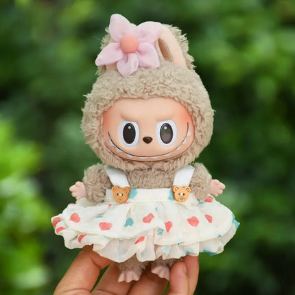Cute Mini Plush Dolls Clothes Outfit Accessories Set